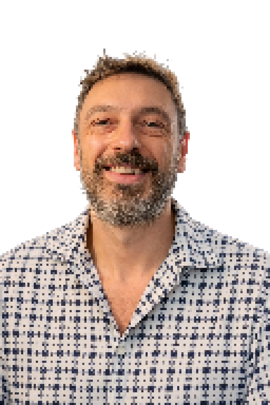 Pixel-art portrait of Davide Lucchesi